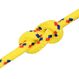 vidaXL Corde de Bateau Jaune 10 mm 500 m Polypropylène