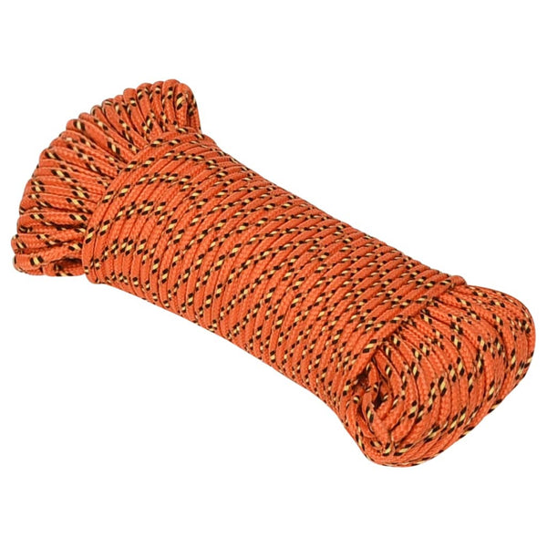 Bootsseil Orange 3 mm 25 m Polypropylen