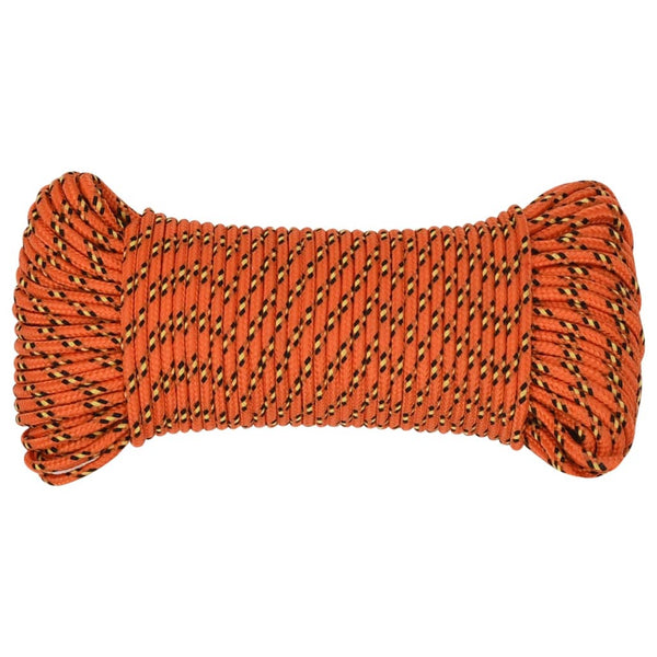 Bootsseil Orange 3 mm 25 m Polypropylen