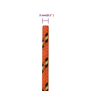 Bootsseil Orange 3 mm 25 m Polypropylen