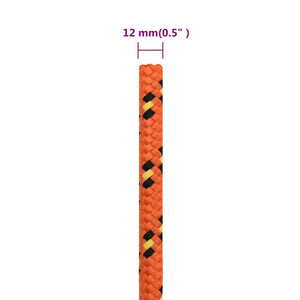 Bootsseil Orange 12 mm 25 m Polypropylen