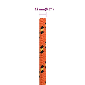 Bootsseil Orange 12 mm 250 m Polypropylen