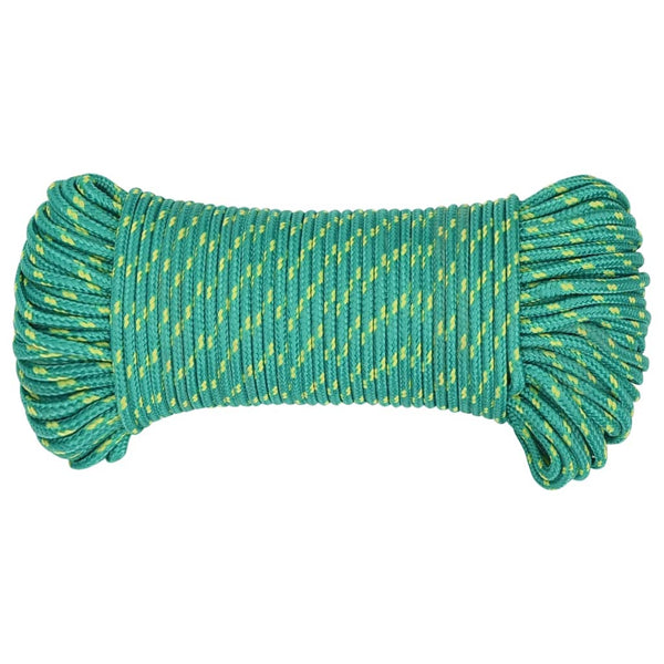 Bootsseil Grün 3 mm 50 m Polypropylen
