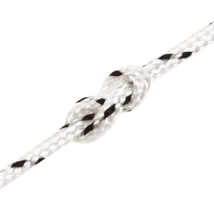 vidaXL Corde de bateau tressée blanche 2 mmx50 m Polyester