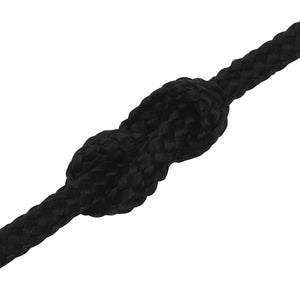 vidaXL Work Rope Black 2 mm 100 m Polyester