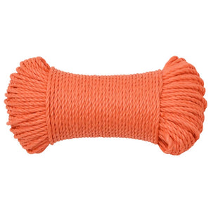 Arbeitsseil Orange 3 mm 25 m Polypropylen