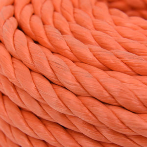 Arbeitsseil Orange 10 mm 25 m Polypropylen