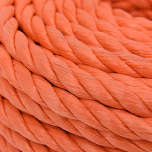 vidaXL Corde de travail orange 24 mm 50 m polypropylène