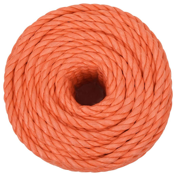 Arbeitsseil Orange 24 mm 100 m Polypropylen