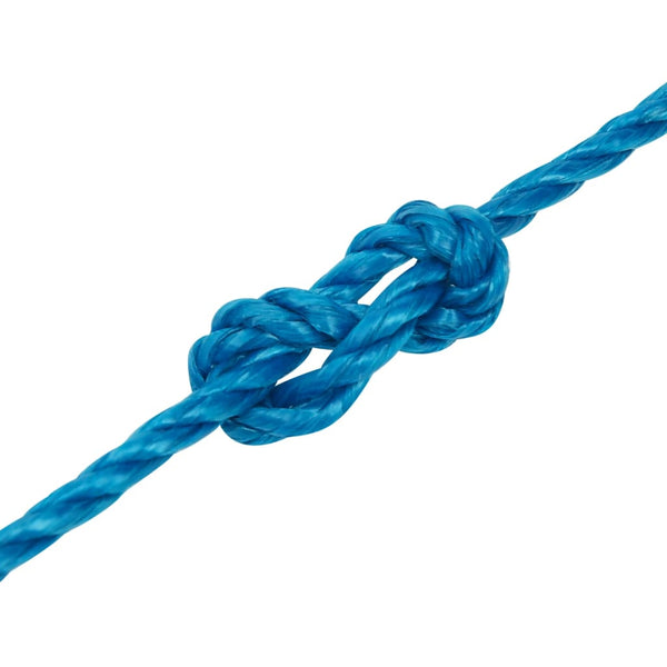 vidaXL Corde de travail bleue 3 mm 250 m Polypropylène