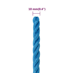 Arbeitsseil Blau 10 mm 50 m Polypropylen