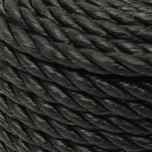 Arbeitsseil Schwarz 16 mm 100 m Polypropylen