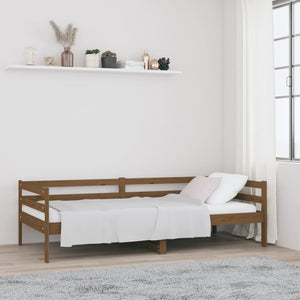 Tagesbett Honigbraun 90x190 cm Kiefer Massivholz