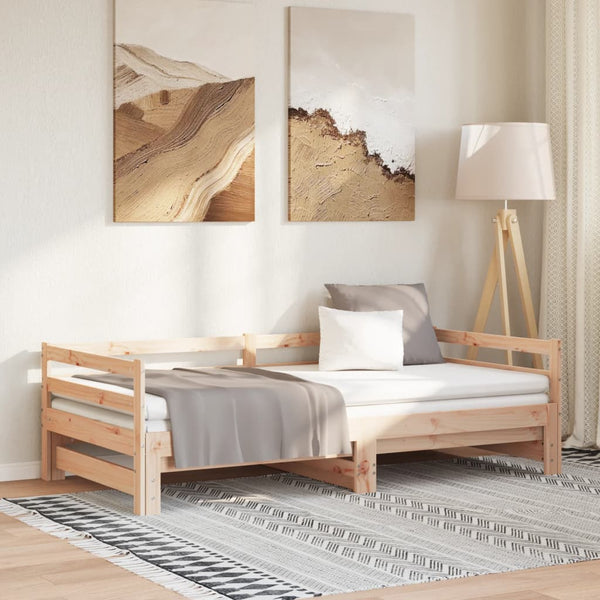 Ausziehbares Tagesbett 80x200 cm