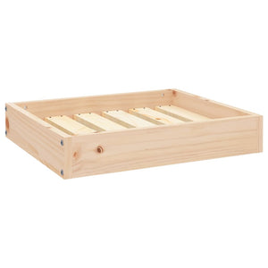 Hundebett Kiefernholz 51,5x44x9 cm