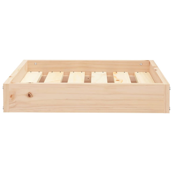 Hundebett Kiefernholz 51,5x44x9 cm