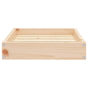 Hundebett Kiefernholz 51,5x44x9 cm