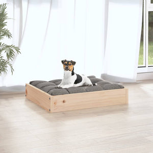 Hundebett Kiefernholz 51,5x44x9 cm