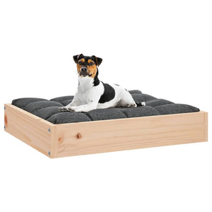 Hundebett Kiefernholz 51,5x44x9 cm