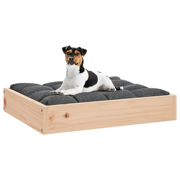 Hundebett Kiefernholz 51,5x44x9 cm