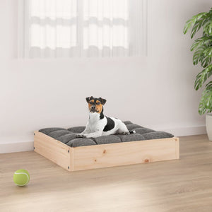 Hundebett Kiefernholz 51,5x44x9 cm