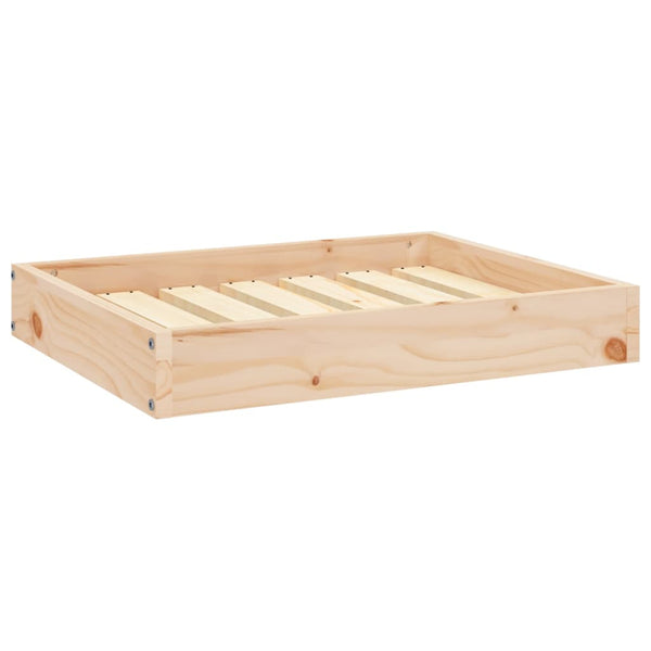 Hundebett Kiefer Massivholz 61,5x49cm