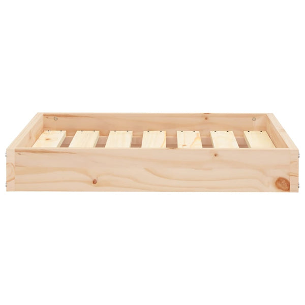 Hundebett Kiefer Massivholz 61,5x49cm