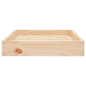 Hundebett Kiefer Massivholz 61,5x49cm