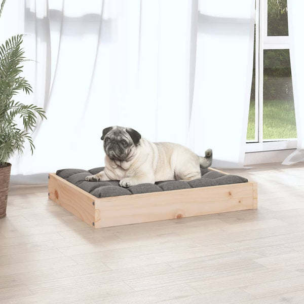 Hundebett Kiefer Massivholz 61,5x49cm
