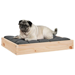 Hundebett Kiefer Massivholz 61,5x49cm