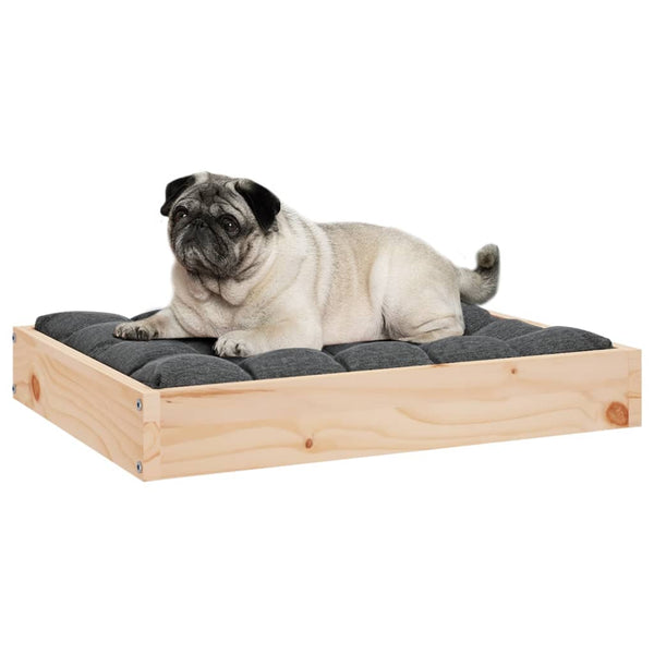 Hundebett Kiefer Massivholz 61,5x49cm