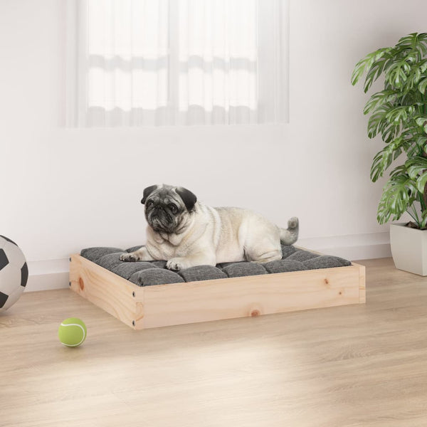 Hundebett Kiefer Massivholz 61,5x49cm