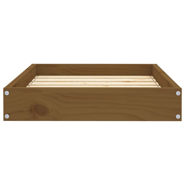 Hundebett Honigbraun Kiefer Massivholz