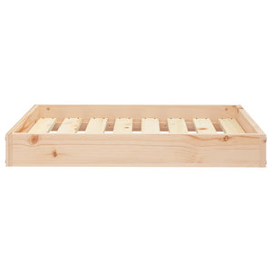 Hundebett Kiefernholz 71,5x54 cm