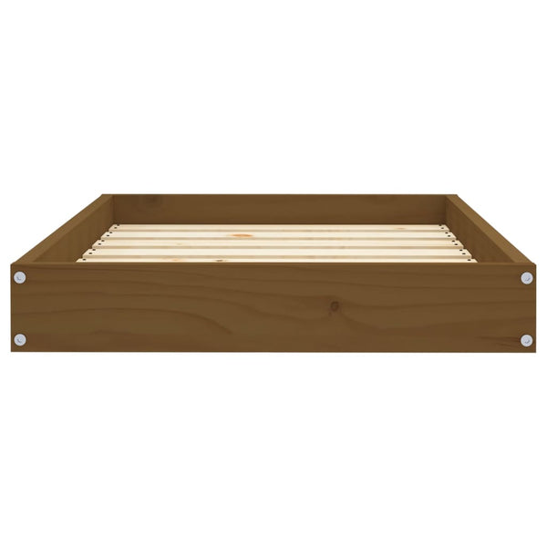 Hundebett Honigbraun Kiefer Massivholz