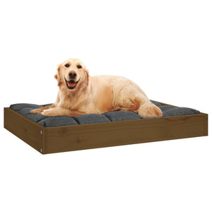 Hundebett Honigbraun Kiefer Massivholz