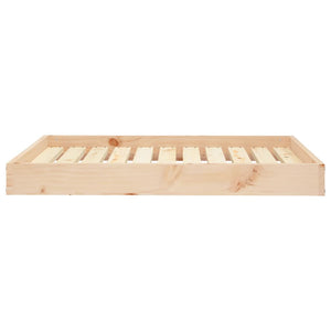 Hundebett aus Kiefernholz, 91,5 cm