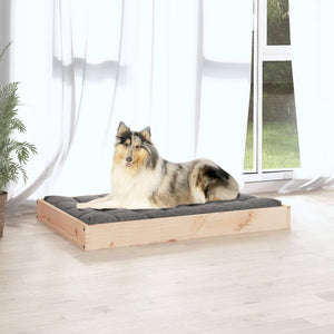 Hundebett aus Kiefernholz, 91,5 cm