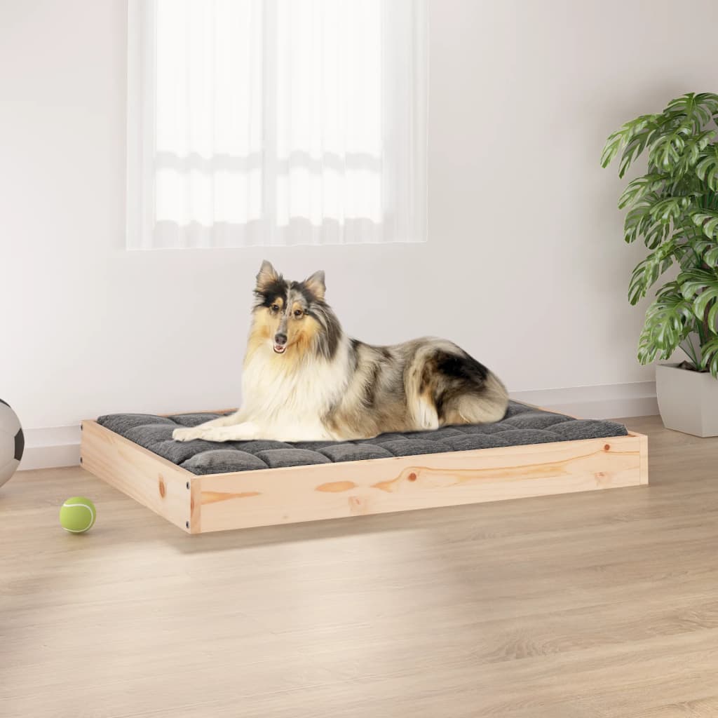 Hundebett aus Kiefernholz, 91,5 cm