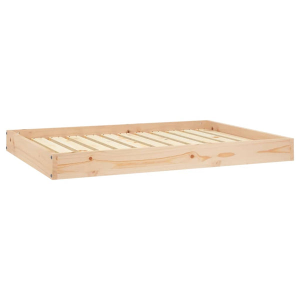 Massivholz Hundebett Kiefer 101,5x74 cm