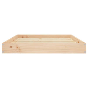 Massivholz Hundebett Kiefer 101,5x74 cm