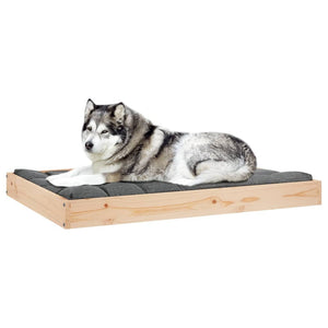 Massivholz Hundebett Kiefer 101,5x74 cm