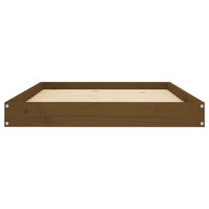 Hundebett Honigbraun Kiefer Massivholz