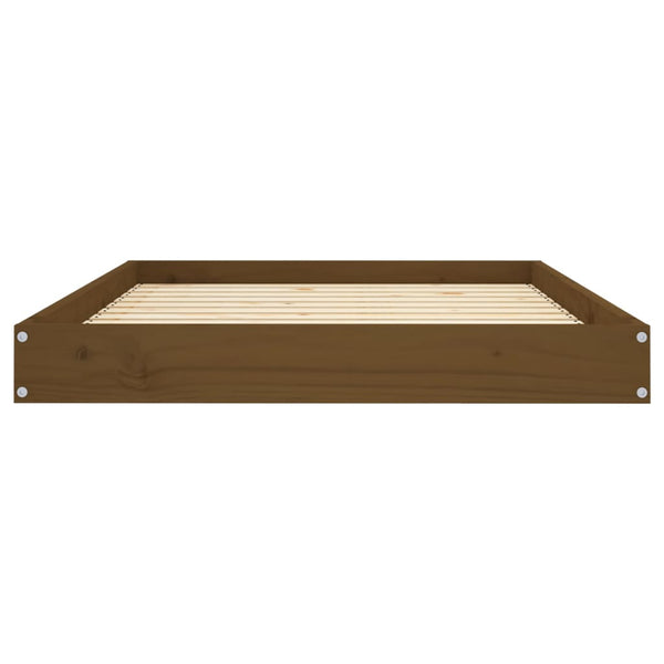 Hundebett Honigbraun Kiefer Massivholz