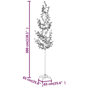LED Kirschblütenbaum Warmweiß 300cm