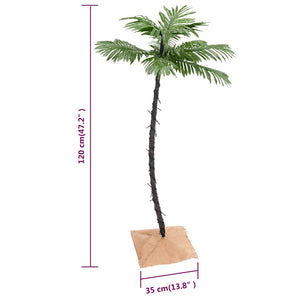 LED Palme Warmweiß 120 cm