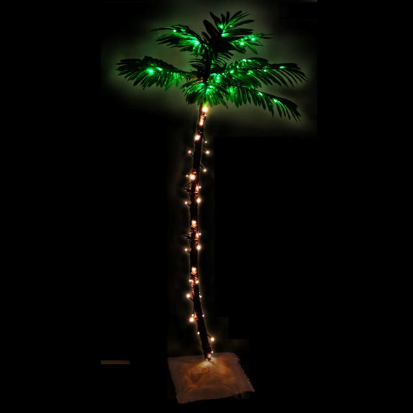 LED Palme Warmweiß 150cm