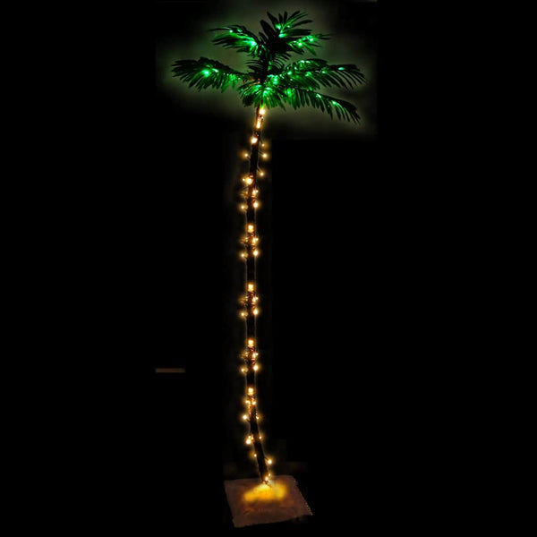 LED Palme 220cm Warmweiß