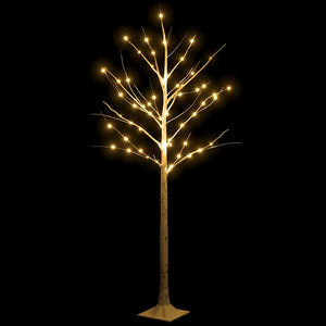 LED Birke Warmweiß 150cm