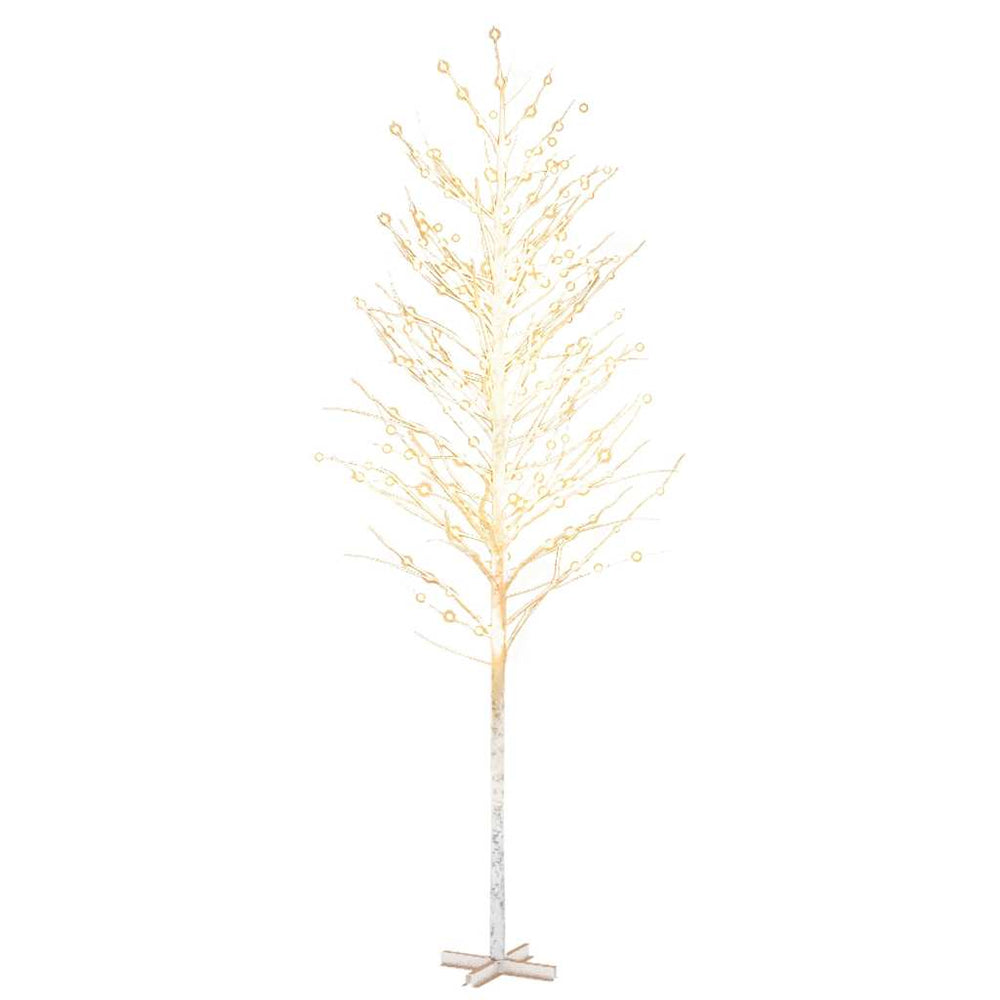 LED Birke Warmweiß 400cm